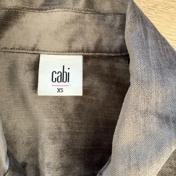 CAbi Taupe Textured Jacket - Picture 2 of 2